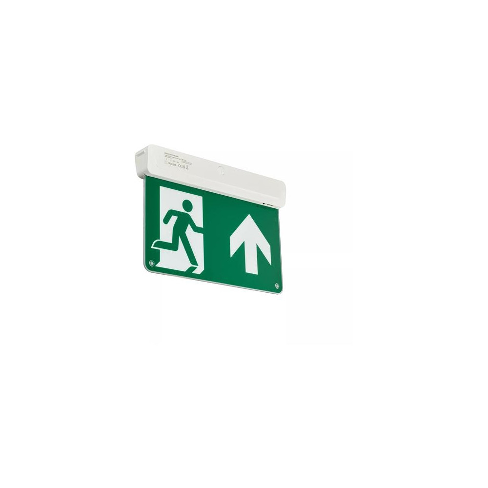 Produktbild för Philips Exit Skilt Pil op EM159C LED 3W 23lm 3t IP20 Hvid Sj...