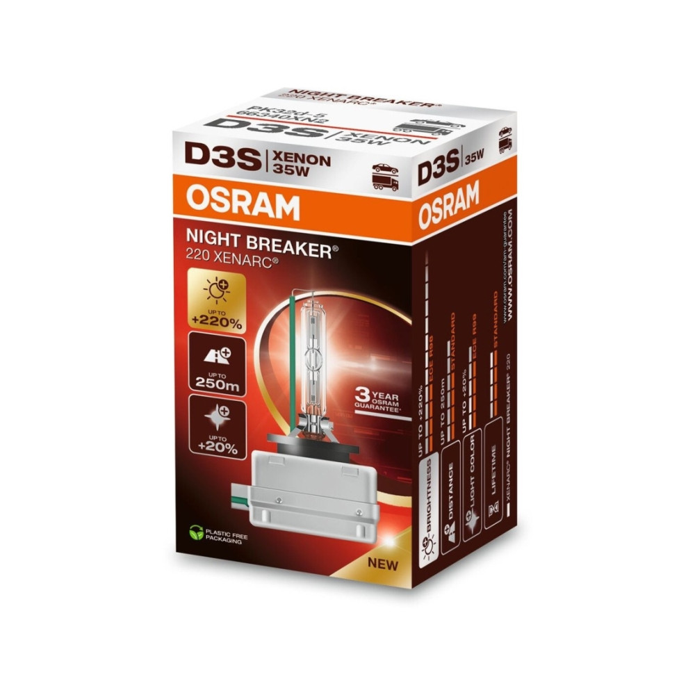 Produktbild för Osram Xenarc Night Breaker 220 D3S xenon