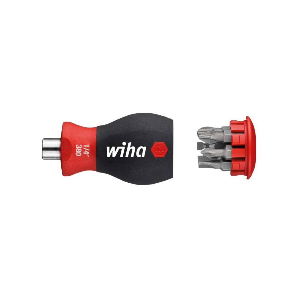 Produktbild för Wiha - screwdriver handle with bit set