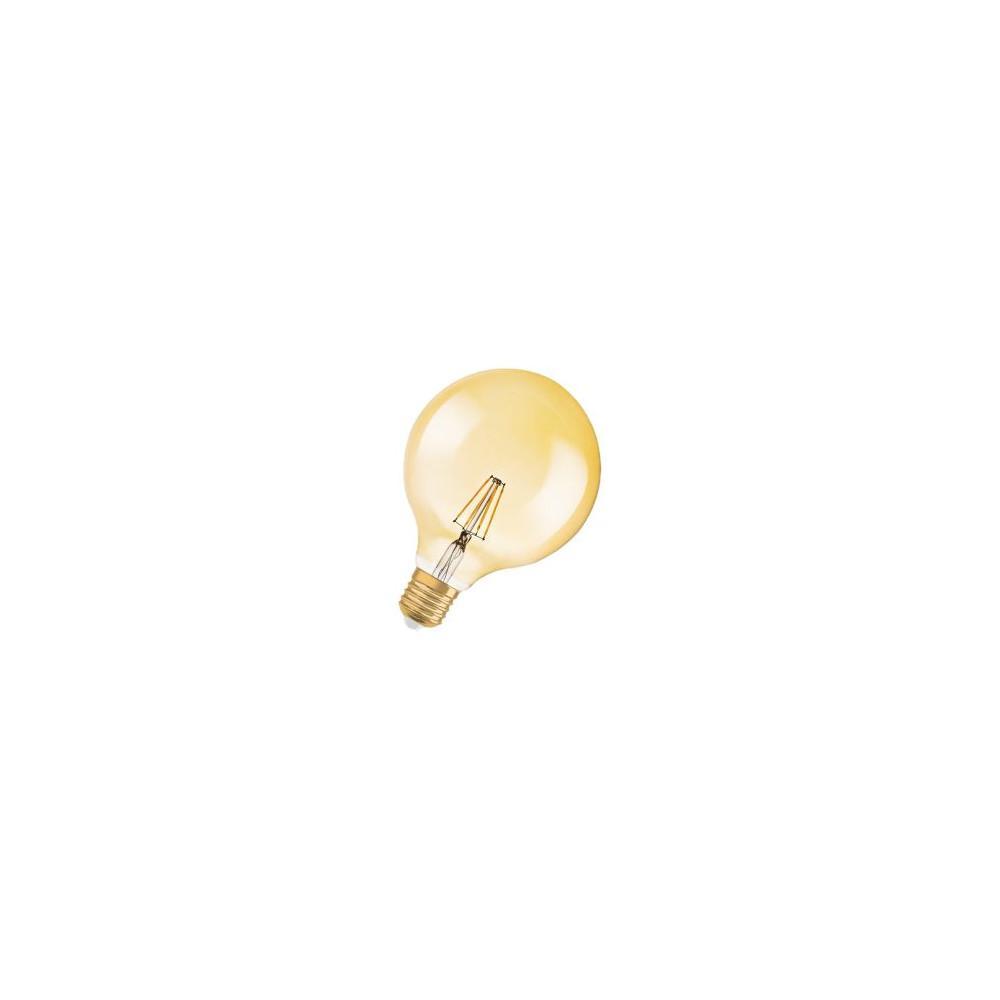 Produktbild för OSRAM Vintage 1906 LED ST - LED-glödlampa med filament - form: G125 - klar finish - E27 - 6.5 W - varmt vitt ljus - 2400 K