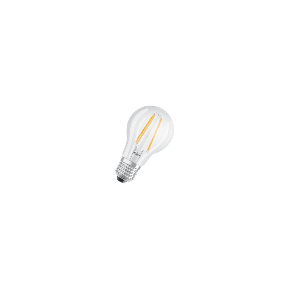 Produktbild för OSRAM BASE CLASSIC A - LED-glödlampa - form: A60 - klar finish - E27 - 7 W - varmt vitt ljus - 2700 K (paket om 5)
