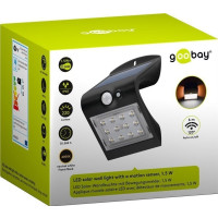 Produktbild för Goobay 45801, Väggbelysning för utomhusbruk, Svart, Akrylnit...