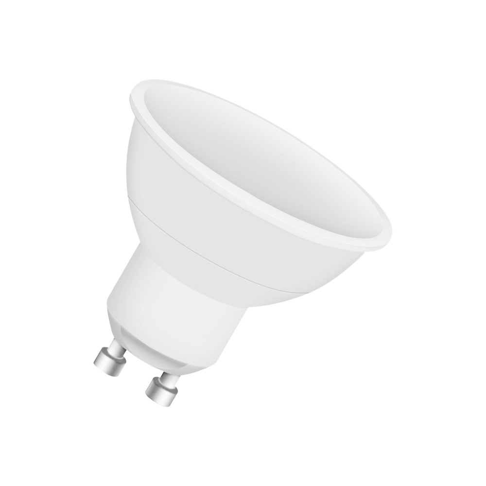 Produktbild för OSRAM LED STAR+ - LED-glödlampa - glaserad finish - GU10 - 4.2 W - RGBW/varmvitt ljus - 2700 K