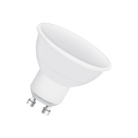 Produktbild för OSRAM LED STAR+ - LED-glödlampa - glaserad finish - GU10 - 4.2 W - RGBW/varmvitt ljus - 2700 K