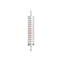 Produktbild för OSRAM LED SLIM LINE - LED-glödlampa - form: majs - klar finish - R7s - 12 W - varmt vitt ljus - 2700 K