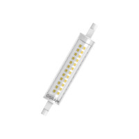 Produktbild för OSRAM LED SLIM LINE - LED-glödlampa - form: majs - klar finish - R7s - 12 W - varmt vitt ljus - 2700 K