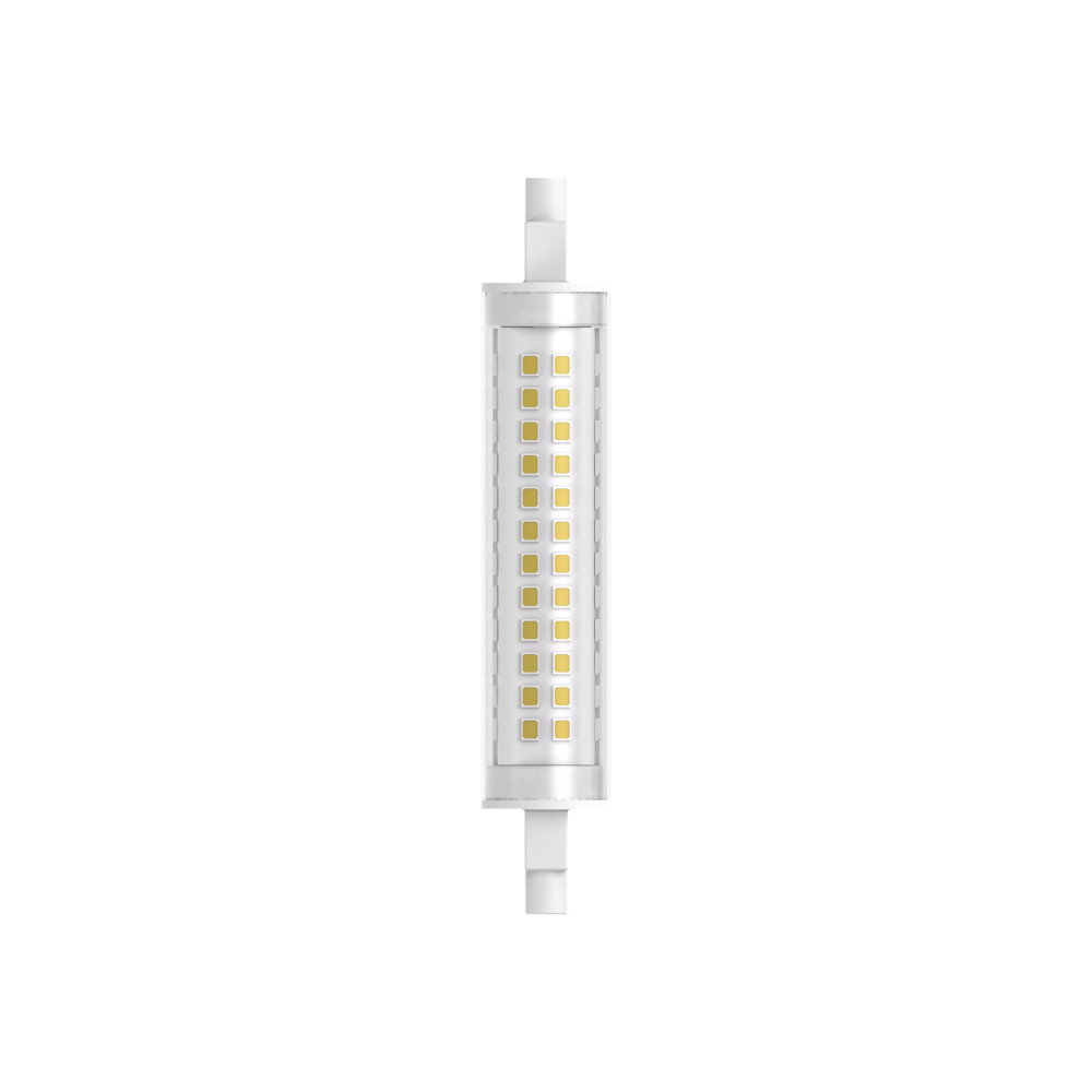 Produktbild för OSRAM LED SLIM LINE - LED-glödlampa - form: majs - klar finish - R7s - 12 W - varmt vitt ljus - 2700 K