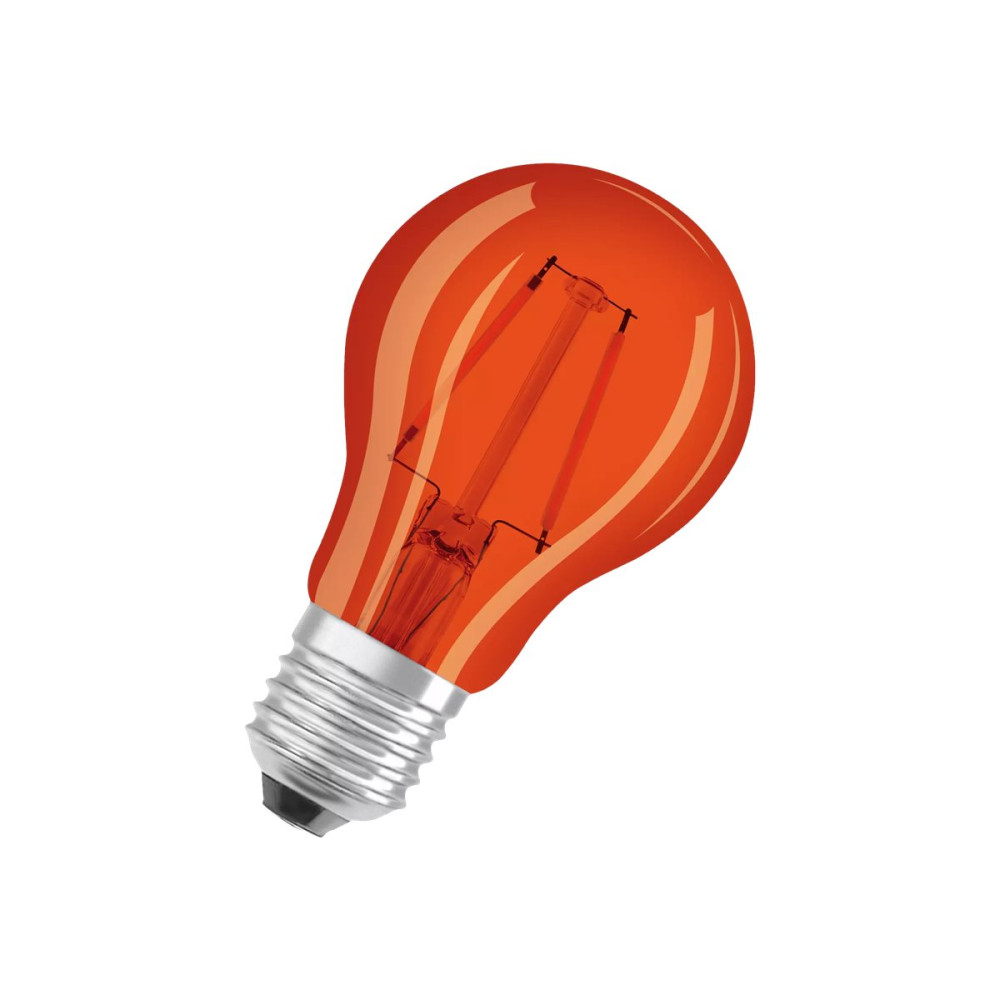 Produktbild för OSRAM LED STAR Décor Classic A - LED-glödlampa - form: A60 - E27 - 2.5 W - orange lampa - 1500 K