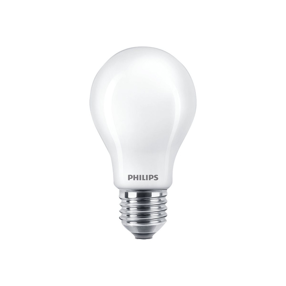 Produktbild för Philips LED Classic - LED-glödlampa - form: A60 - glaserad finish - E27 - 7.5 W - varmvitt/flammljus - 2200/2500/2700 K