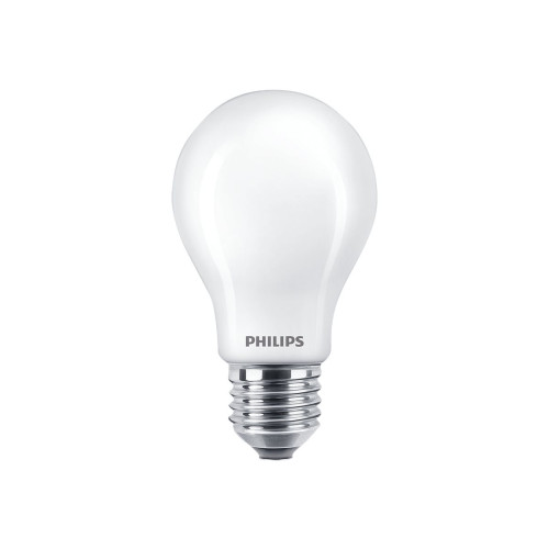 Philips Philips LED Classic - LED-glödlampa - form: A60 - glaserad finish - E27 - 7.5 W - varmvitt/flammljus - 2200/2500/2700 K