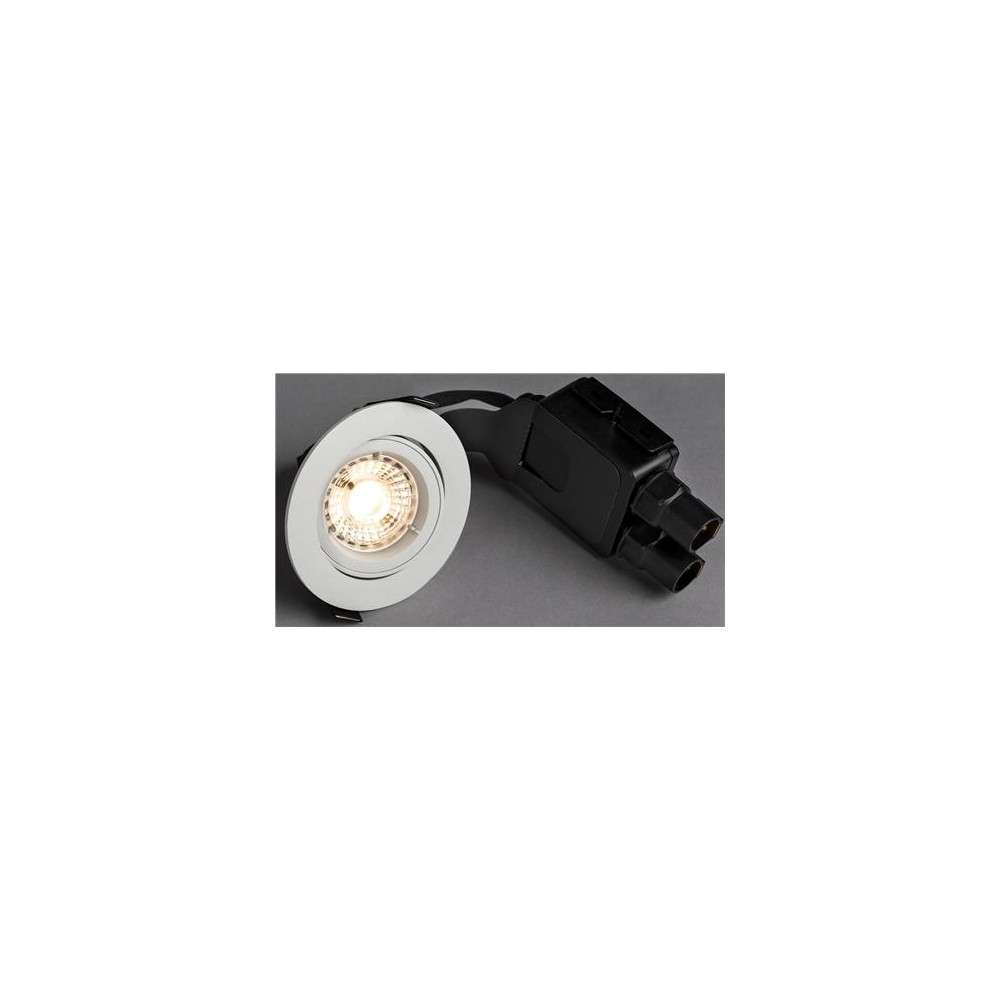 Produktbild för Comfort Quick Outdoor LED-downlight GU10 vit 3000K, 470 lm,...