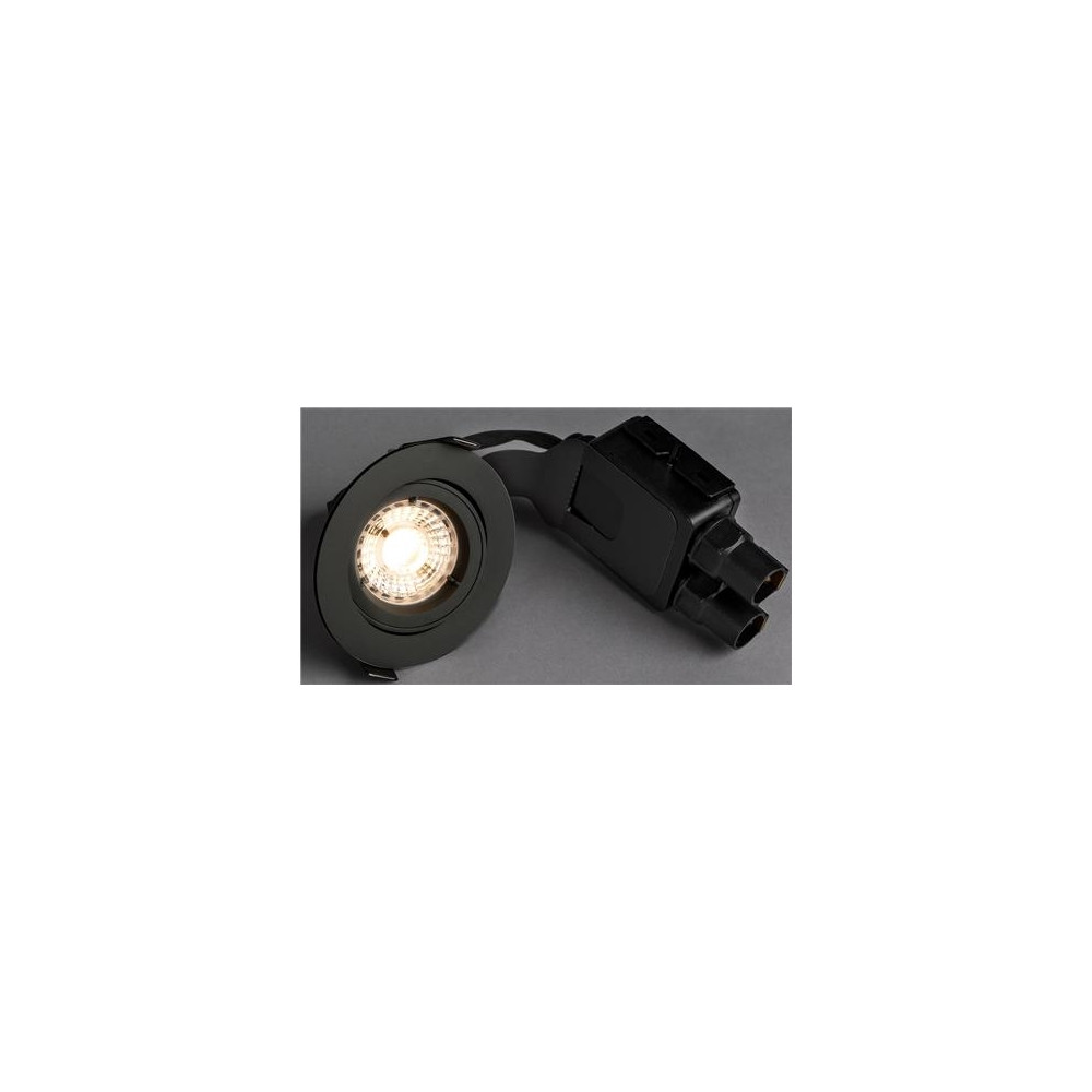 Produktbild för Comfort Quick Outdoor LED-downlight GU10 antracit 3000K, 470...
