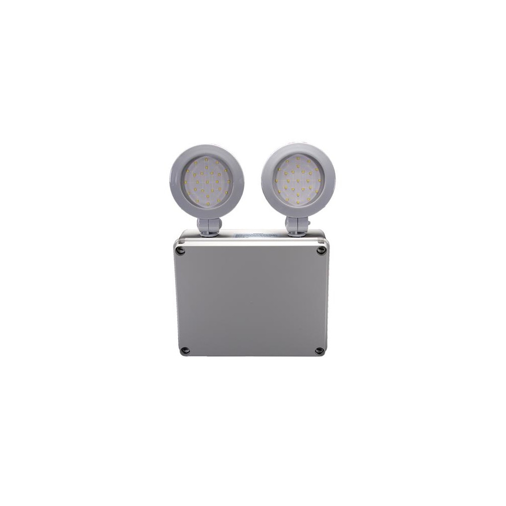 Produktbild för Way out LED panikbelysning 2x10W 2x800 lm IP65 batteribackup...