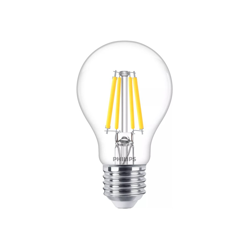 Produktbild för Philips MASTER Value - LED - form: A60 - klar finish - E27 - 3.4 W - varmt vitt ljus - 2700 K