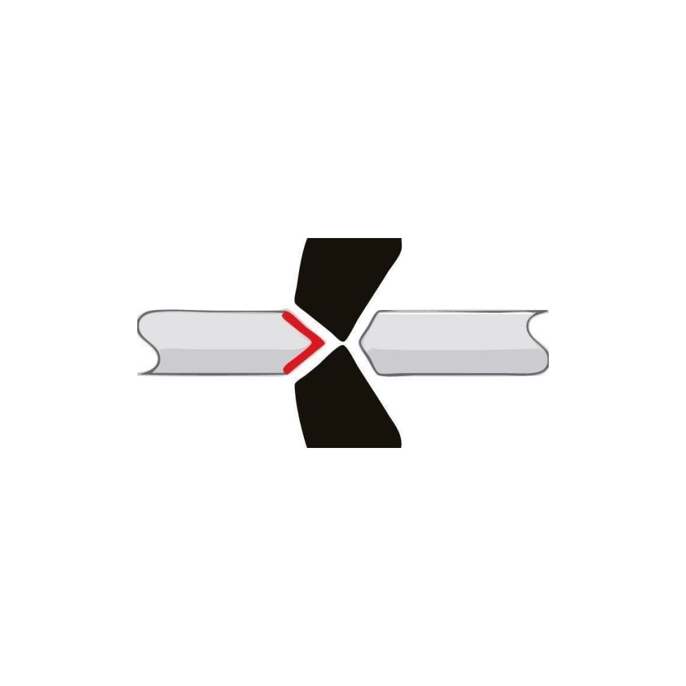 Produktbild för Knipex 77 01 115, Avbitartång, 1,1 cm, 1,3 cm, 7 mm, 1,6 mm,...