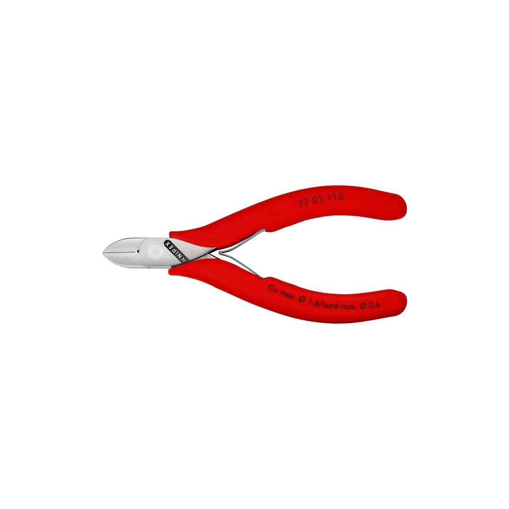 Produktbild för Knipex 77 01 115, Avbitartång, 1,1 cm, 1,3 cm, 7 mm, 1,6 mm,...