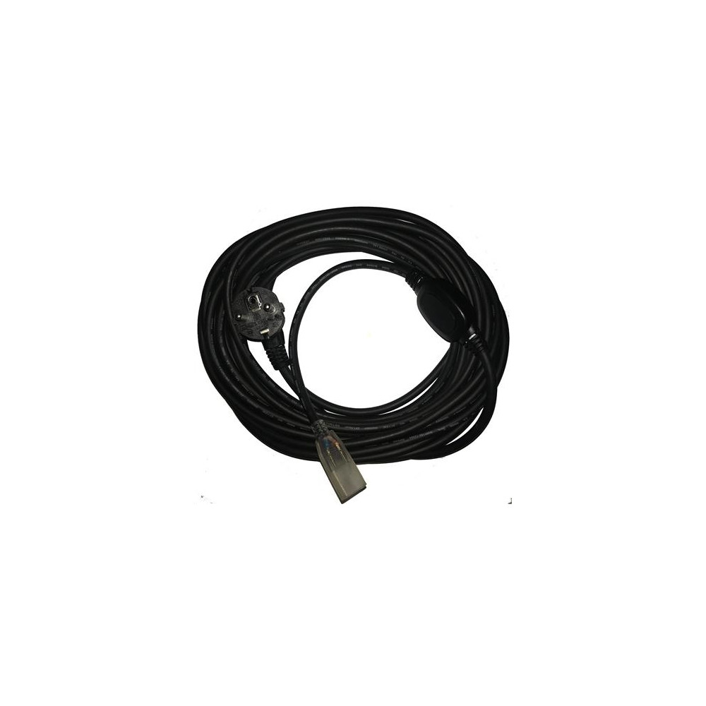 Produktbild för LIT230 anslutningsledning 8 m svart IP67 H07