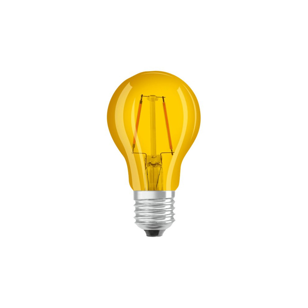 Produktbild för OSRAM STAR CLASSIC A Décor - LED-glödlampa med filament - form: A60 - E27 - 2.5 W - gult ljus - 2200 K