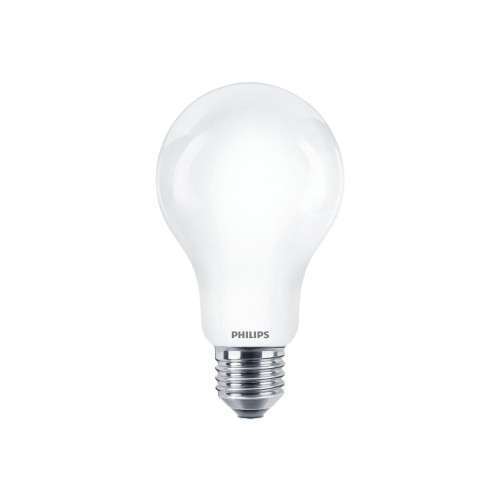 Philips Philips - LED-glödlampa med filament - form: A67 - glaserad finish - E27 - 17.5 W - svalt vitt ljus - 4000 K