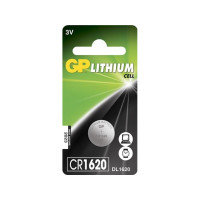 Produktbild för GP Batteries Lithium Cell CR1620, Engångsbatteri, CR1620, Li...
