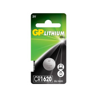 Produktbild för GP Batteries Lithium Cell CR1620, Engångsbatteri, CR1620, Li...