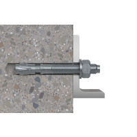 Produktbild för Fischer 508012, Expansionsankare, Betong, M8, ETA-07/0211, E...