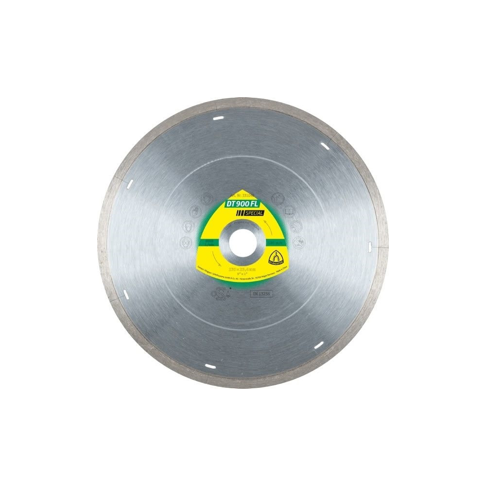 Produktbild för Klingspor diamantkapskiva hel 230 mm x 1,8 mm x 30 mm DT900F...