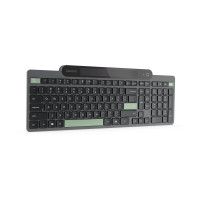 Produktbild för Lenovo - tangentbord - self-charging - QWERTY - Nordisk - svart Inmatningsenhet