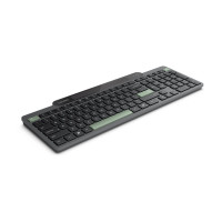 Produktbild för Lenovo - tangentbord - self-charging - QWERTY - Nordisk - svart Inmatningsenhet