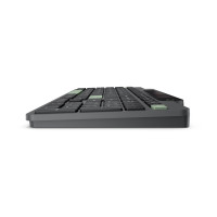 Produktbild för Lenovo - tangentbord - self-charging - QWERTY - Nordisk - svart Inmatningsenhet
