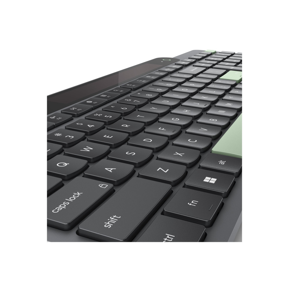 Produktbild för Lenovo - tangentbord - self-charging - QWERTY - Nordisk - svart Inmatningsenhet