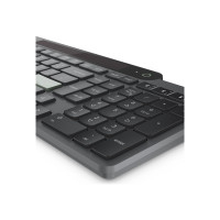 Produktbild för Lenovo - tangentbord - self-charging - QWERTY - Nordisk - svart Inmatningsenhet