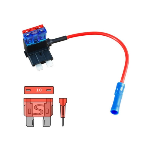AMPIRE Electronics Ampire tapp för ATO-säkring 10A (ACU)