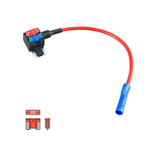 AMPIRE Electronics Ampire tap för lågprofil-mini-säkring 10A (ACN)