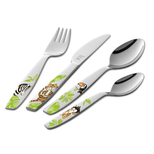 Zwilling Jungle JUNGLE barnbestick. Set med 4 st. 215x150x25... - Bestick & Servis