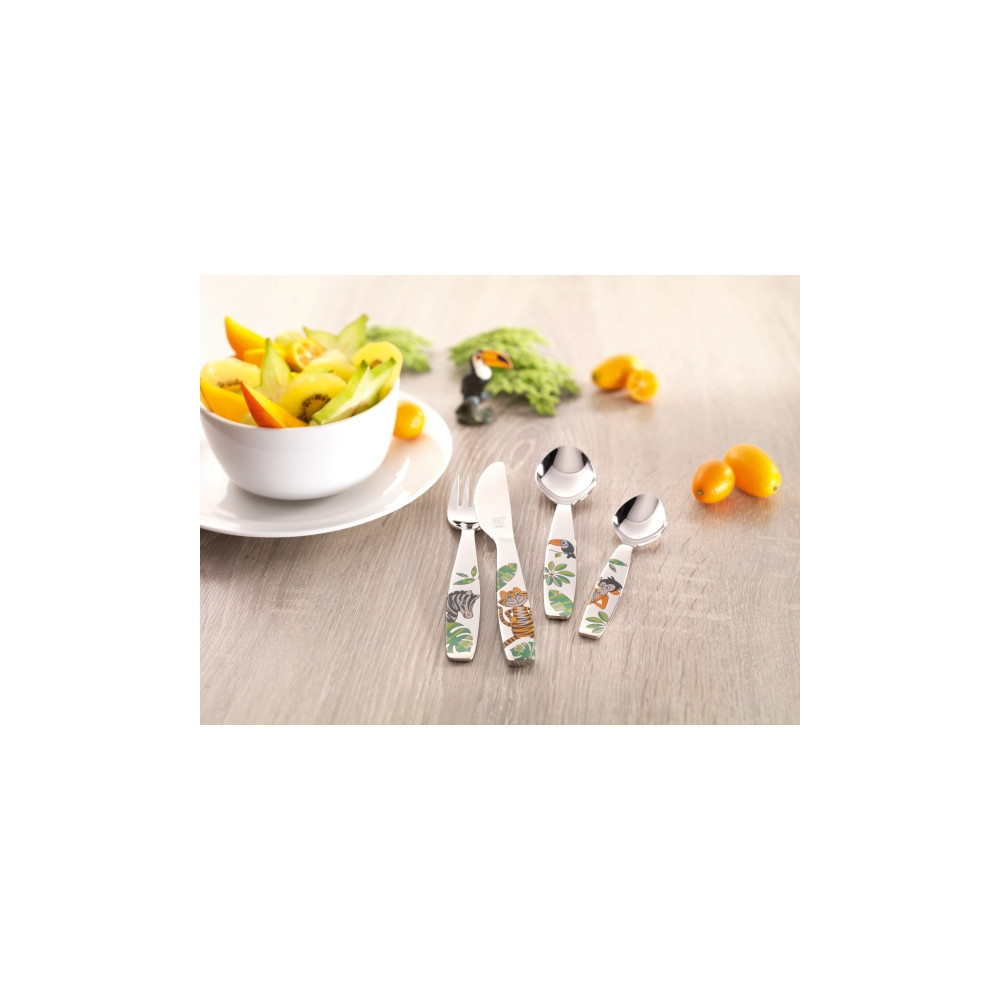 Produktbild för ZWILLING Jungle JUNGLE barnbestick. Set med 4 st. 215x150x25...