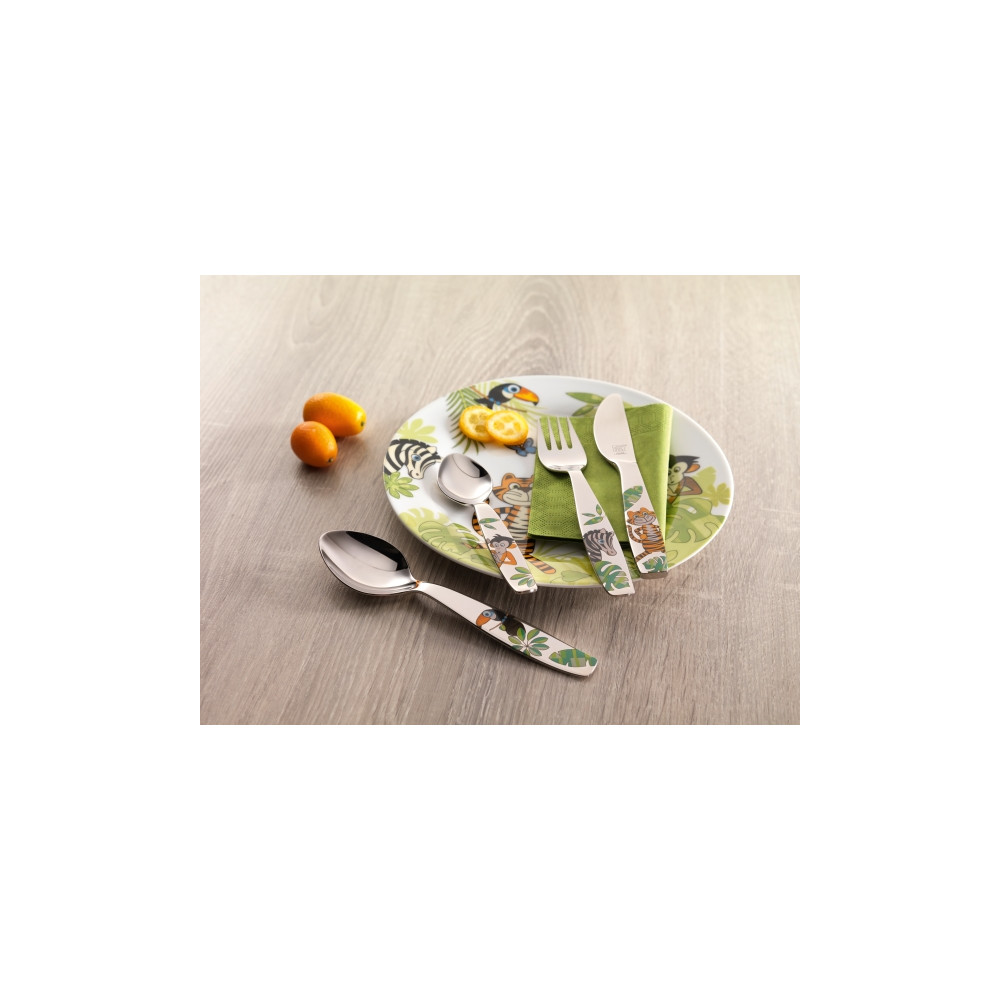 Produktbild för ZWILLING Jungle JUNGLE barnbestick. Set med 4 st. 215x150x25...