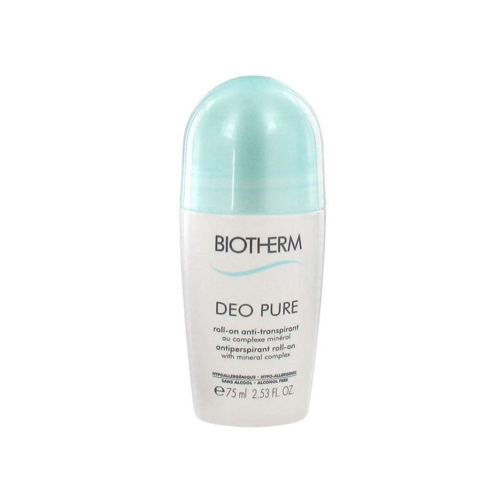 Produktbild för Biotherm Deo Pure Antiperspirant Roll-On antiperspirant roll-on for women 75 ml