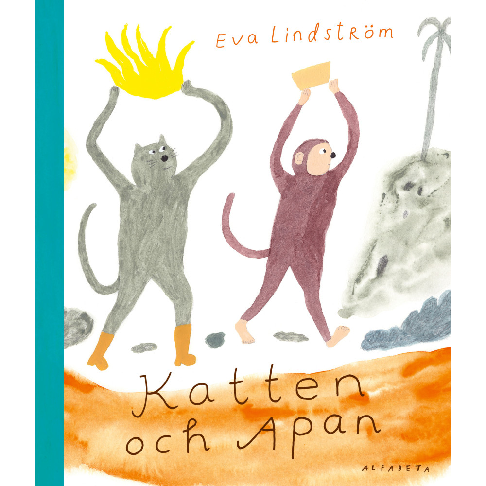 Produktbild för Katten och apan (inbunden)