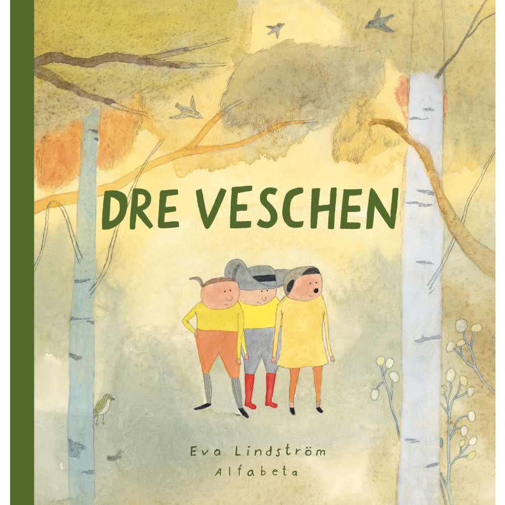 Produktbild för Dre veschen (inbunden, rom)