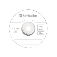 Produktbild för Verbatim - CD-R x 10 - 700 MB - lagringsmedier