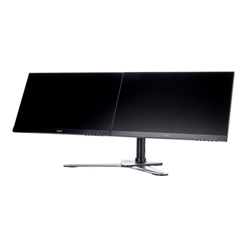Iiyama DS1002D-B1 ställ - justerbar arm - för 2 monitorer - svart - Stativ & Hållare