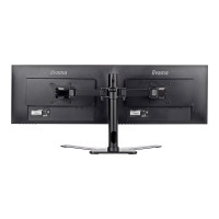 Produktbild för Iiyama DS1002D-B1 ställ - justerbar arm - för 2 monitorer - svart