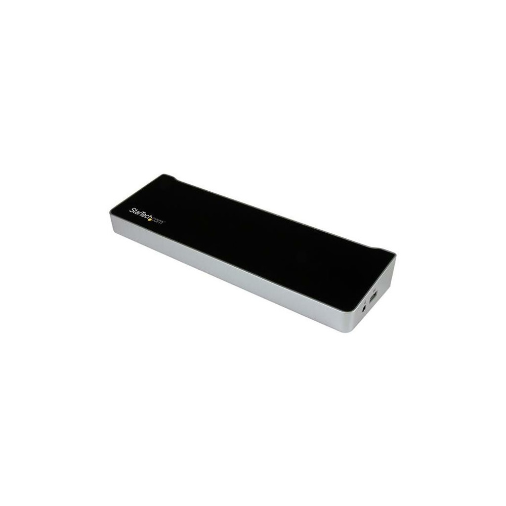 Produktbild för StarTech.com 4K USB-C-docka för tre skärmar med 5 USB 3.0-portar - dockningsstation - USB-C - HDMI, 2 x DP - 1GbE