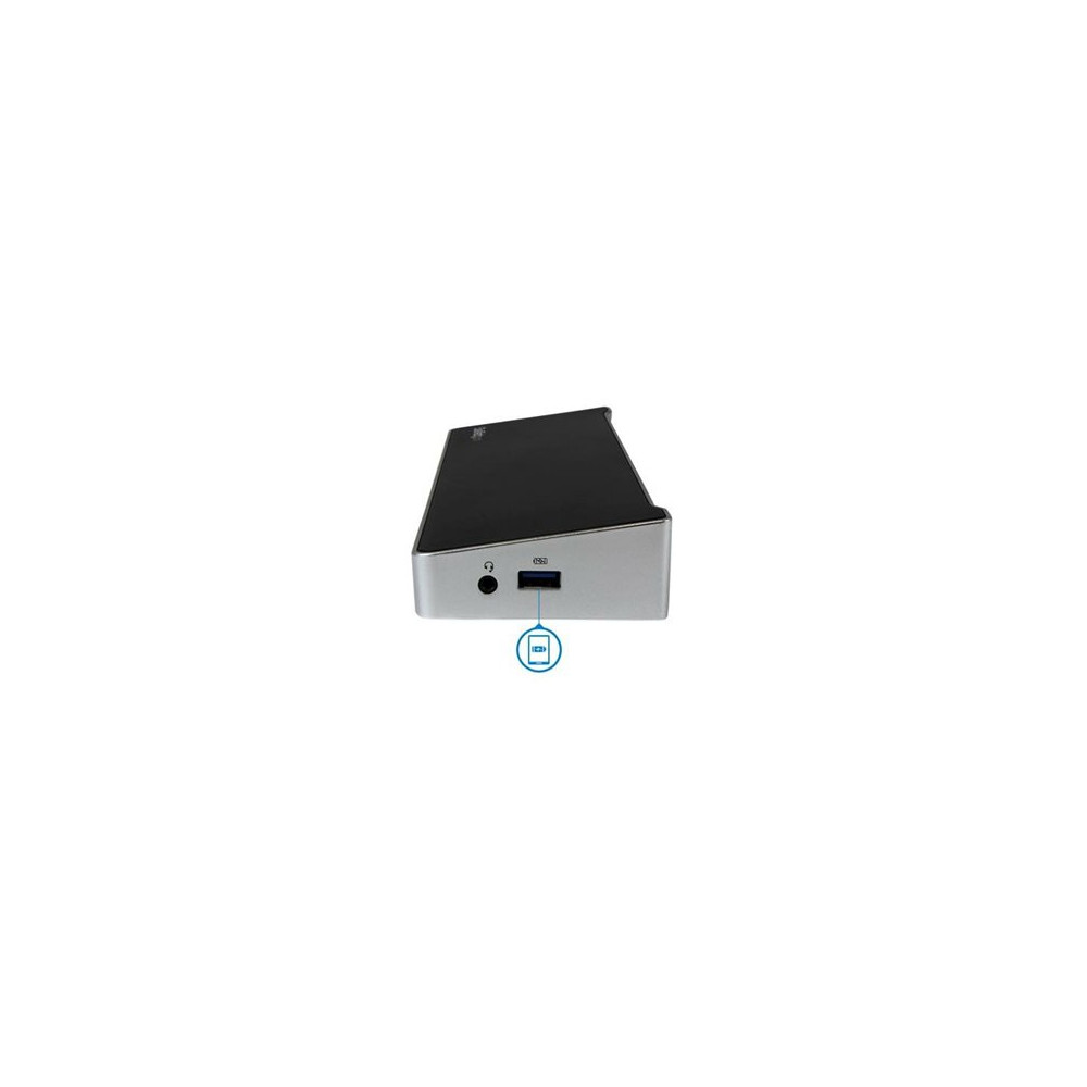 Produktbild för StarTech.com 4K USB-C-docka för tre skärmar med 5 USB 3.0-portar - dockningsstation - USB-C - HDMI, 2 x DP - 1GbE