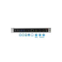 Produktbild för StarTech.com 4K USB-C-docka för tre skärmar med 5 USB 3.0-portar - dockningsstation - USB-C - HDMI, 2 x DP - 1GbE