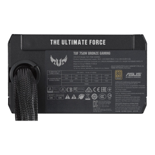 ASUSTeK COMPUTER ASUS TUF-GAMING-750B - nätaggregat - 750 Watt