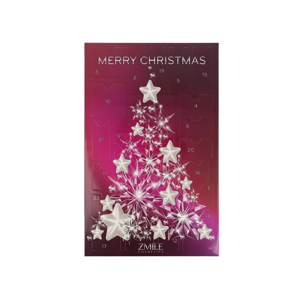 Produktbild för Advent Calendar 24 Windows Crystal Christmas Tree