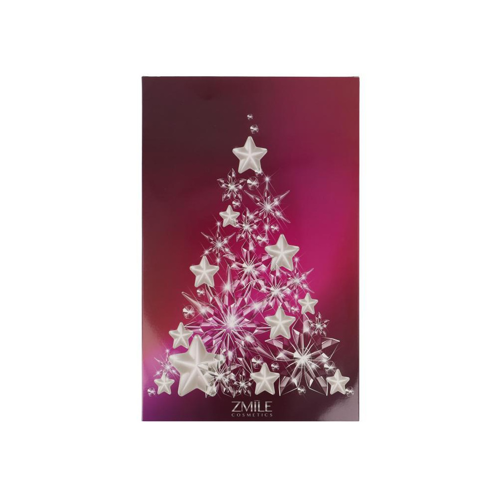 Produktbild för Advent Calendar 24 Windows Crystal Christmas Tree