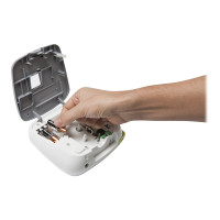 Produktbild för Brother P-Touch PT-D200BWVP - etikettskrivare - svartvit - termisk överföring